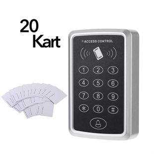 Rfid Şifreli Kapı Kilidi Geçiş Sistemi +20 Kart